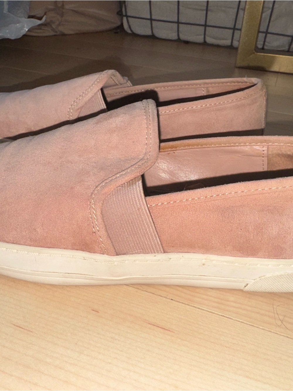 DV by Dolce Vita Pink Slip-On Suede Sneakers